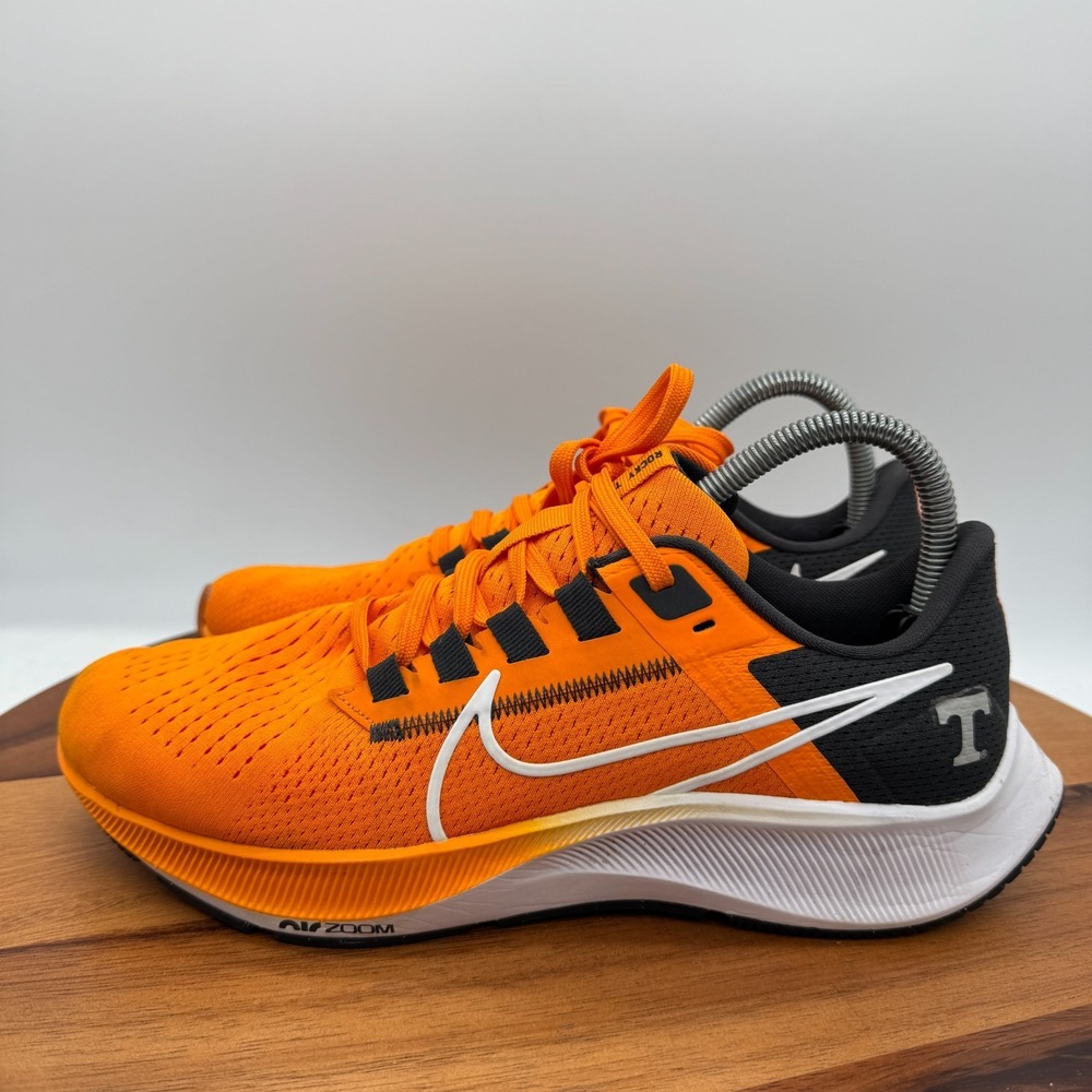Nike Air Zoom Pegasus 38 Tennessee Vols Shoes Mens 8 Orange Running Sneakers - Picture 4 of 9